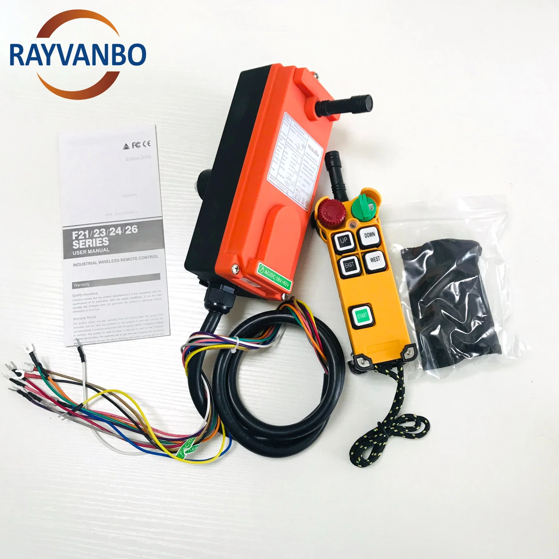 Industrial Crane Wireless Remote Control 1 Set for Bridge Cranes