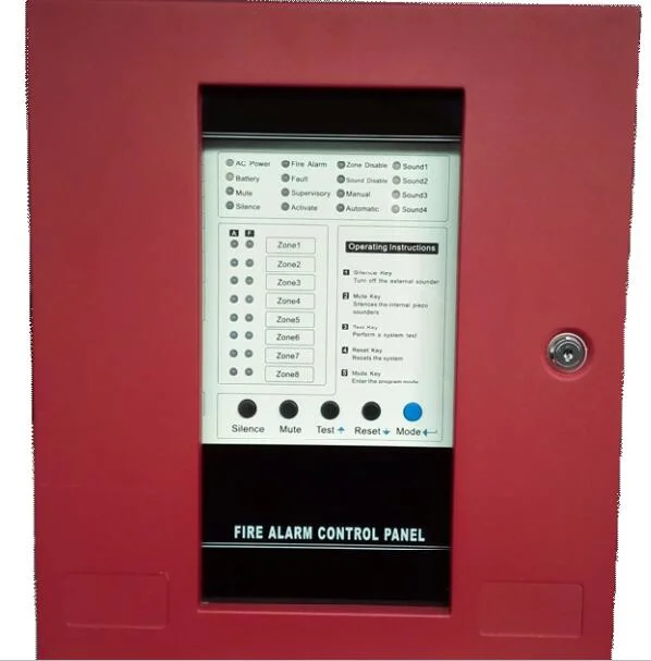 Optical Fire Alarm Detector Connect Fire Alarm Control Panel