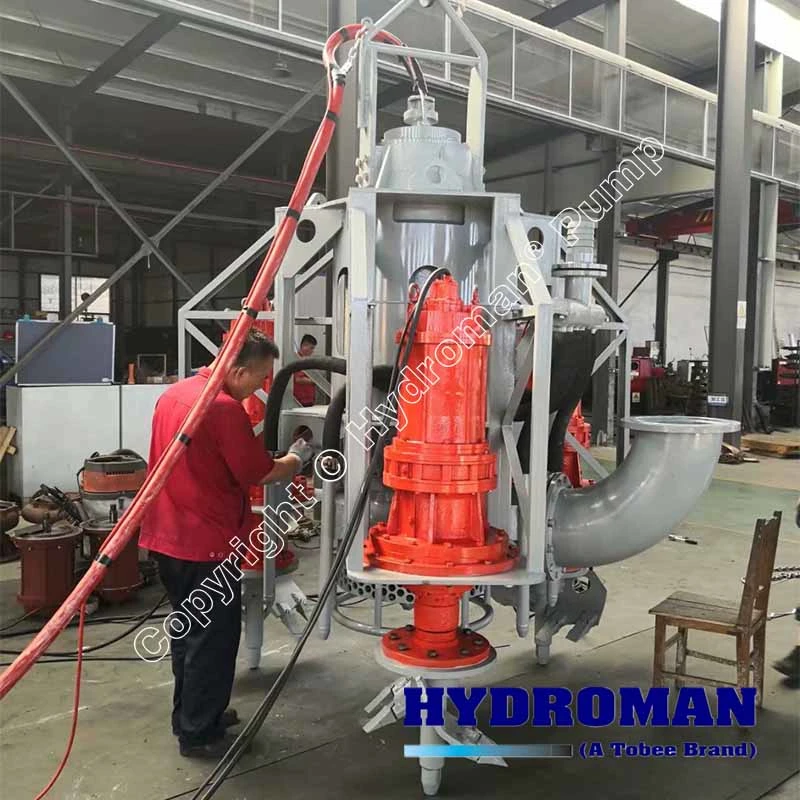 Submersible Sand Suction Dredge Pumps for Jet Ring