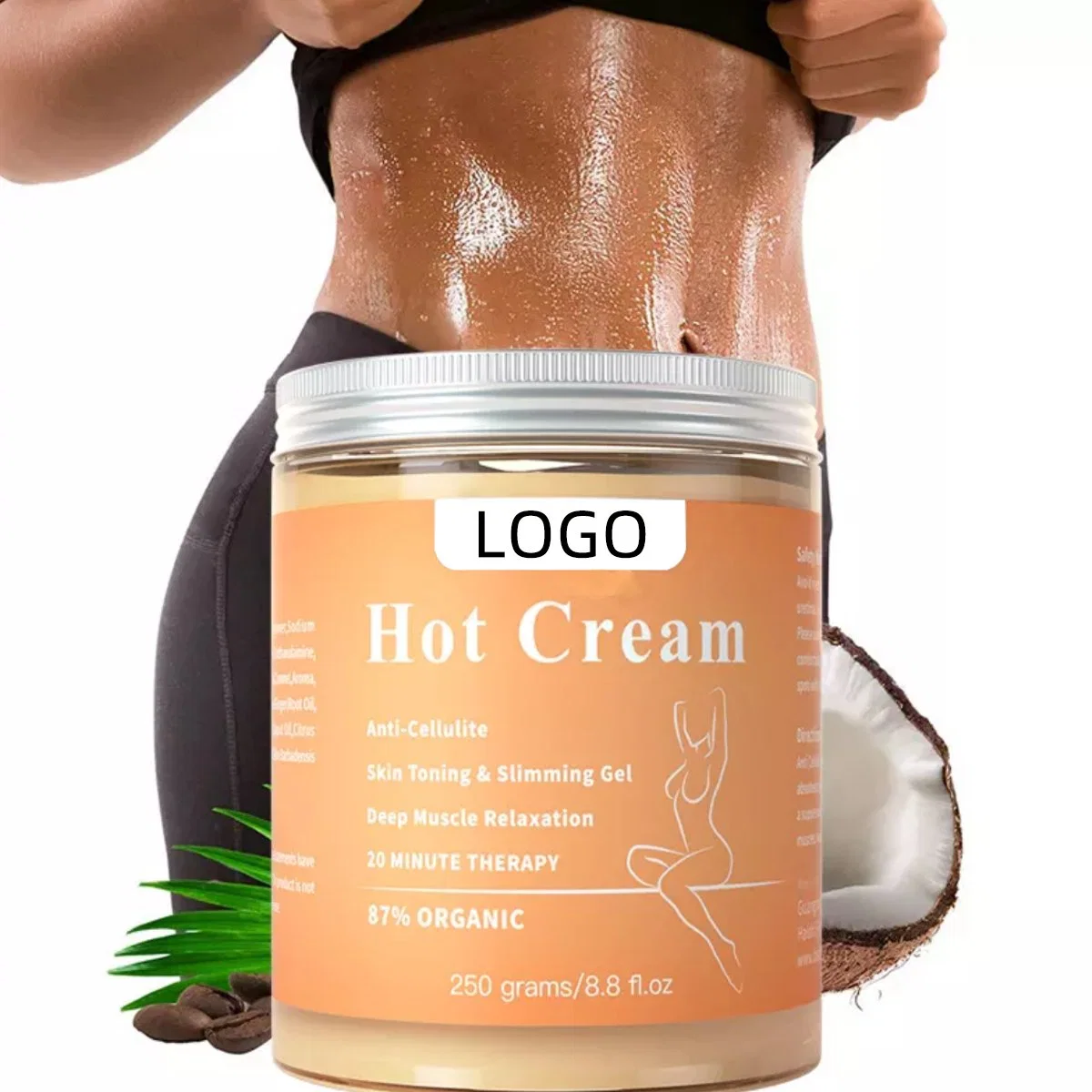 Hot Gel Burner Celulitis Marca privada Hot Cream