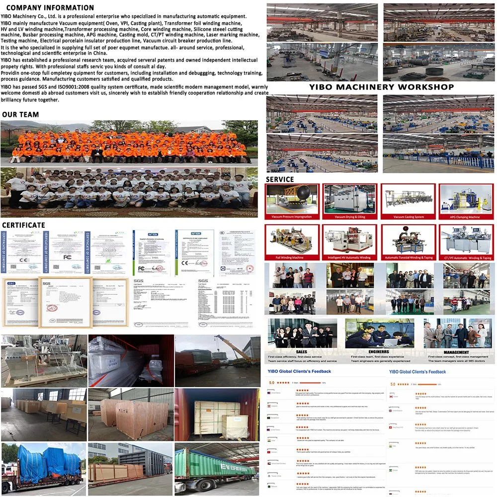 Equipamento de enrolamento de alta tensão totalmente inteligente