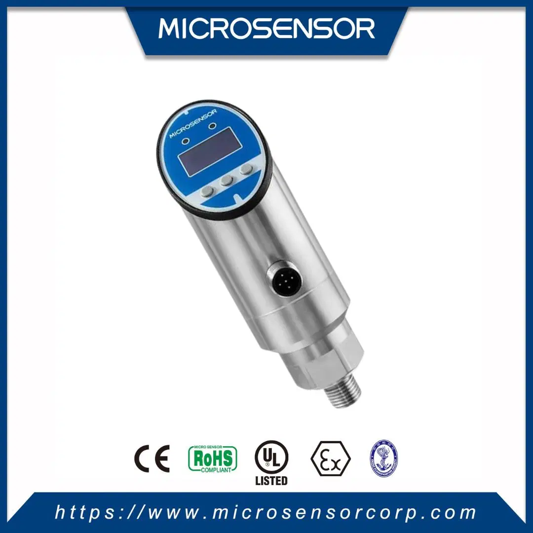 MicroSensor MPM5581 PNP Output Digital Pressure Switch for Water Liquids Tank