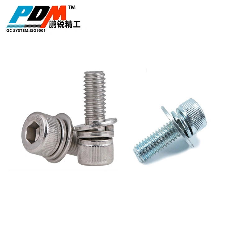 Stainless Steel Sems Screw (hex, pan, flat head) Bolts and Washers