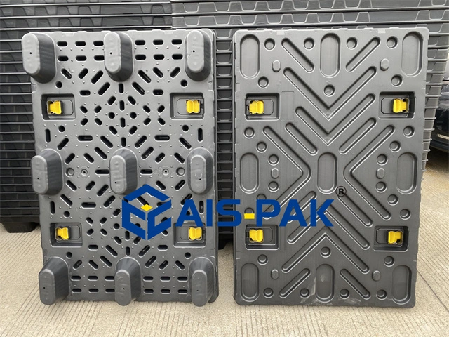 AIS-Pak 800*1200 mm Palet plástico HDPE de altas prestaciones