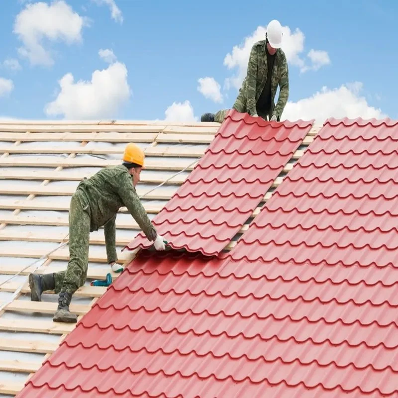 GI Gl Ppgi Construction Site Cor Aço chapa de cerâmica alumínio-zinco Painel do tejadilho em metal ondulado com perfil em cores revestido