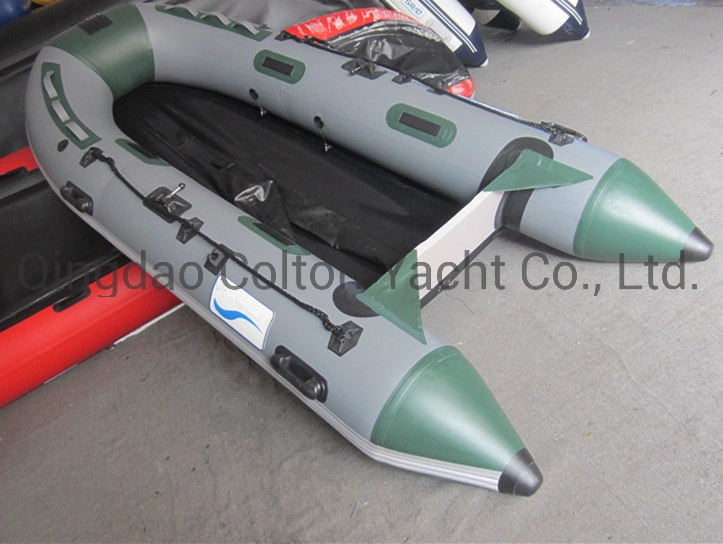 PVC or Hypalon 12FT Inflatable Boat with Motor