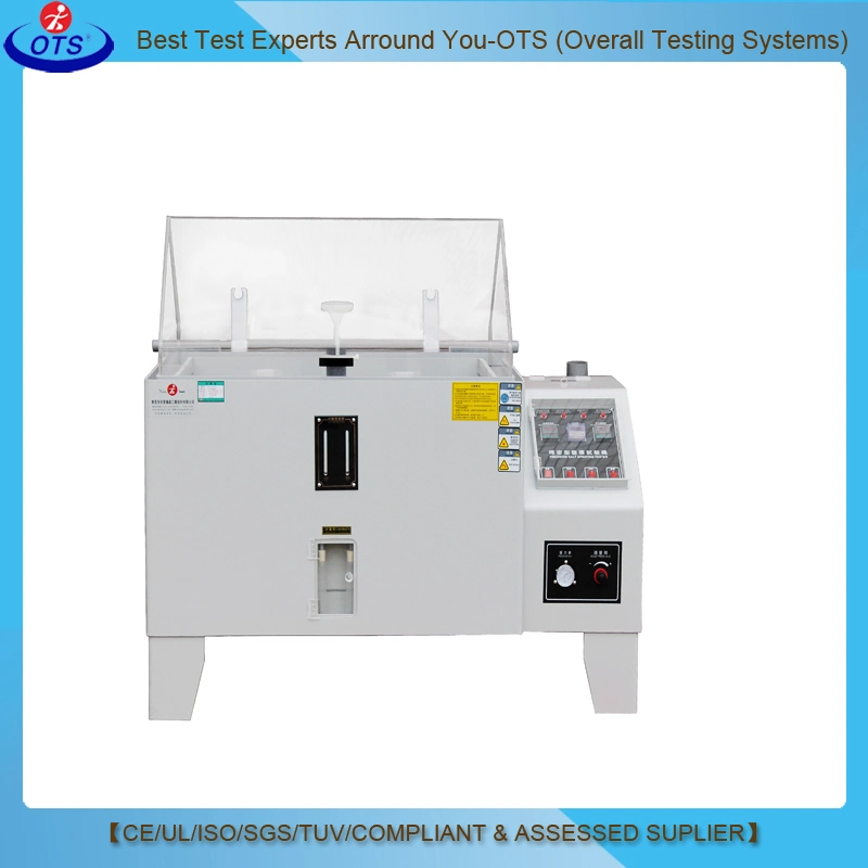 Chambre d'alimentation électronique et de verre Instrument de test de l'utilisation de sel Testeur de pulvérisation