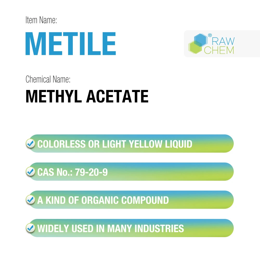 METILE 99.8% Methyl Acetate with Wide Application