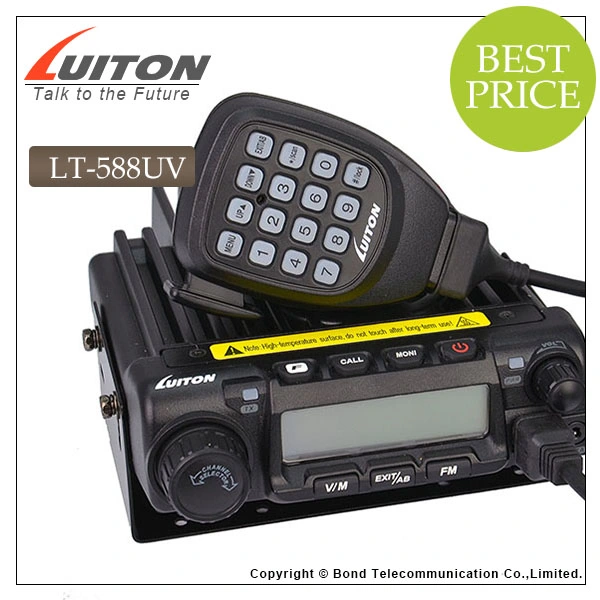 Dual Band UHF VHF Mobile Radio Lt-588UV VHF/UHF Radio