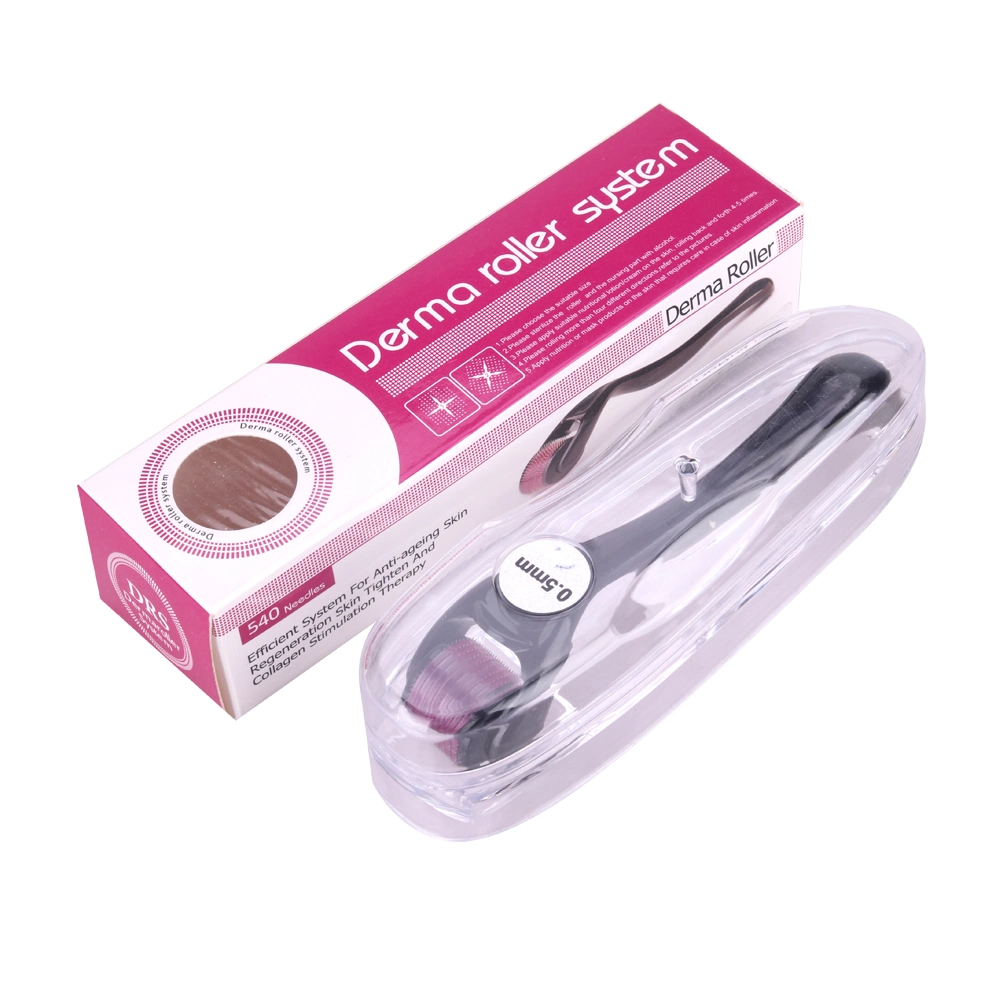 Skin Care Fine Titanium Micro Needle Dermaroller Microneedle 540 Micro Mesoroller Derma Roller