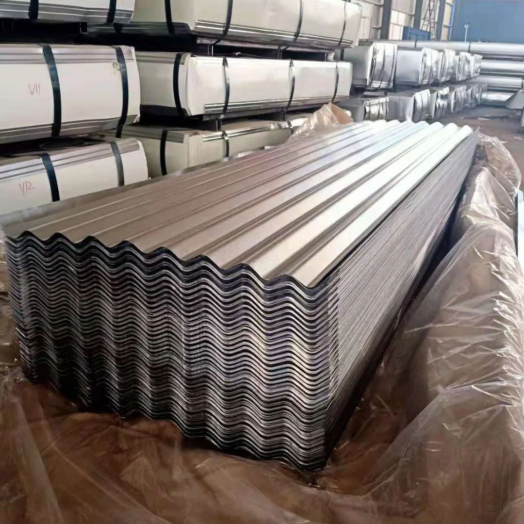 Corrugated Sheet Gauge 26 Zinc Coating Aluminium 60g Steel Plate Cold Rolled Steel Sheet