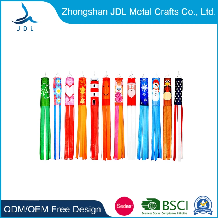 Advertising Color Teardrop Digital Printing Ready to Ship Polyester Fabric Flag Banner Windsock