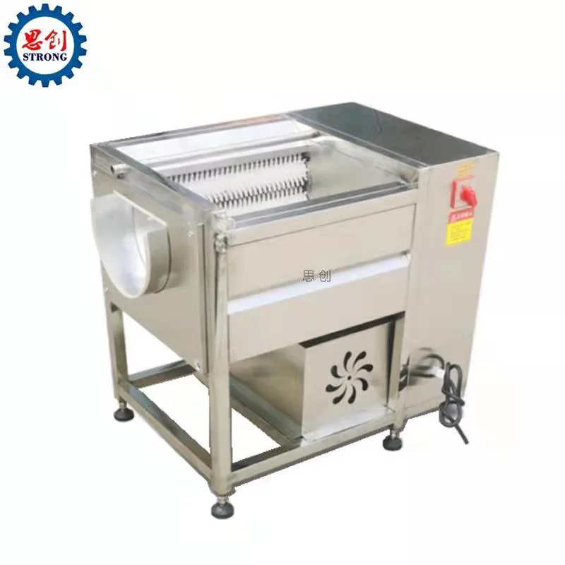 Industrielle Bürsten Reinigung Ingwer Waschen Peeling Maschine Karotte Peeler Maschine