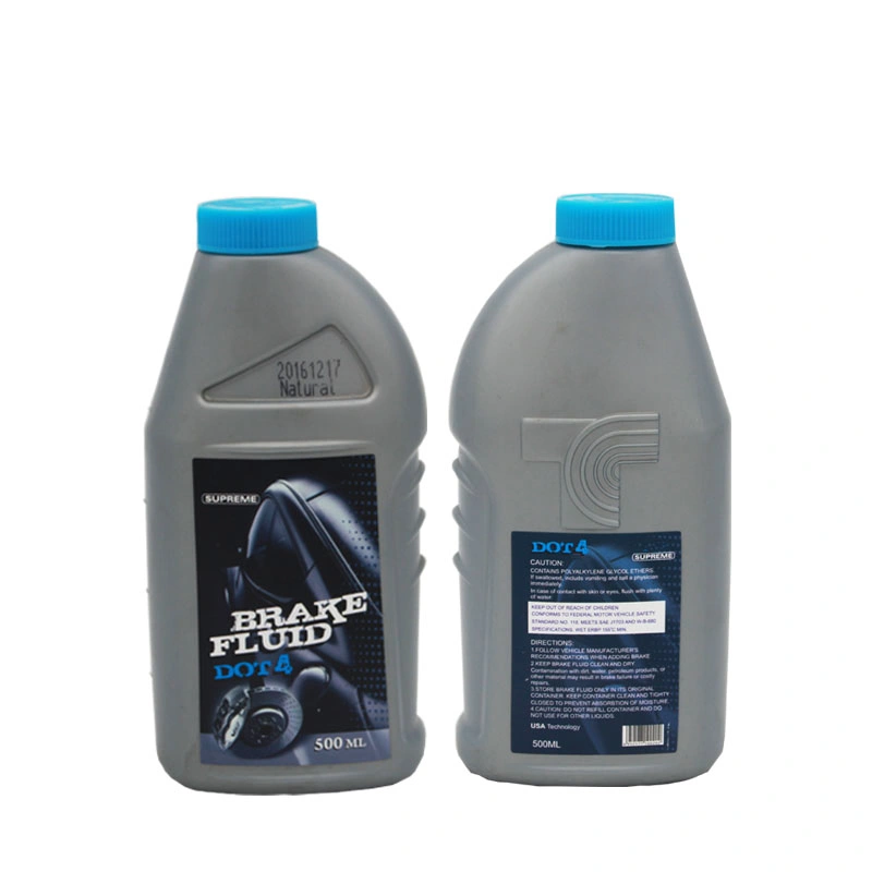 Gafle 500ml DOT3 DOT4 de l'automobile de l'huile synthétique Lubraicant de liquide de frein