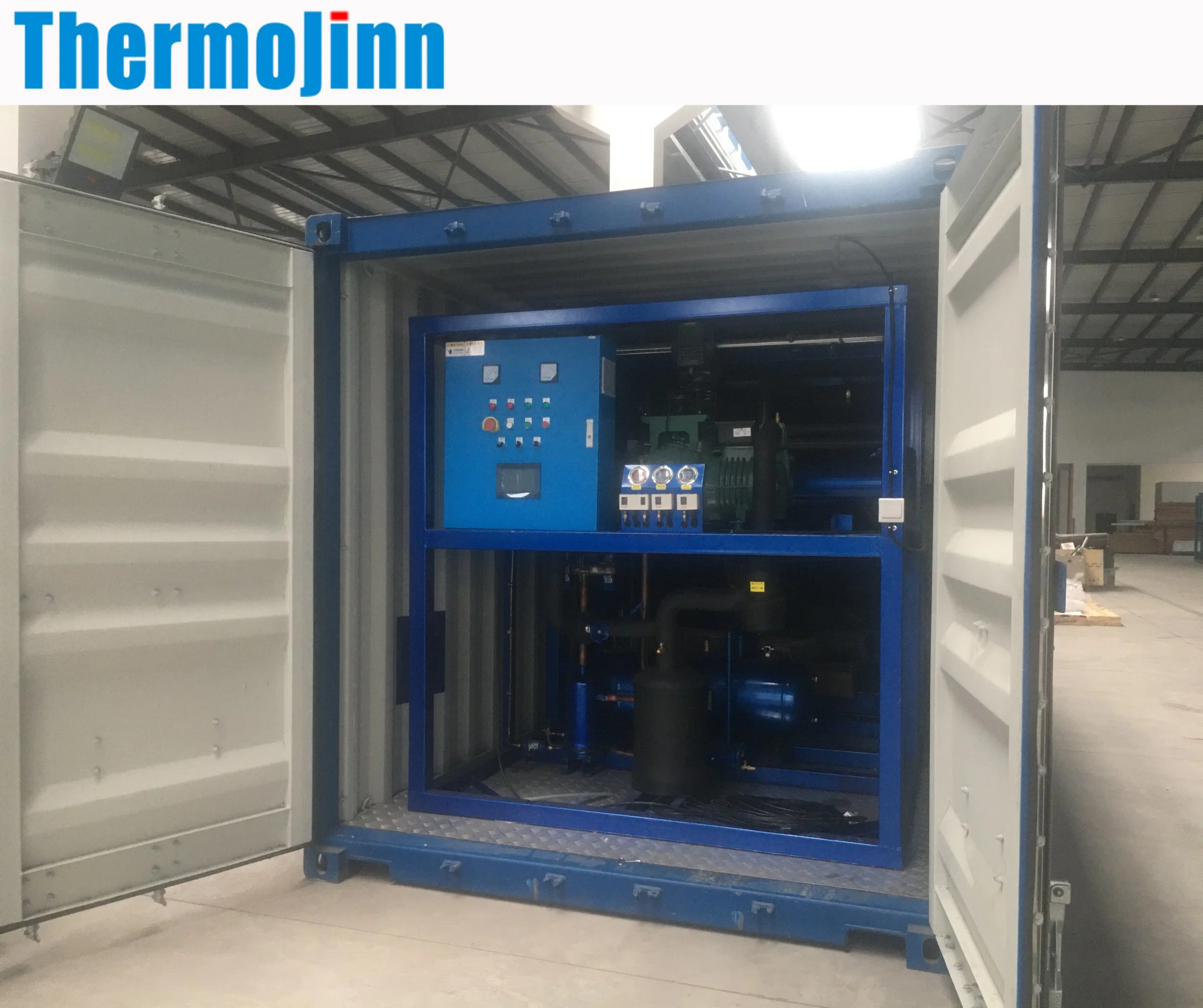 Thermojinn 5 Tons/Day Containerized Block Ice Maker Machine for Sale