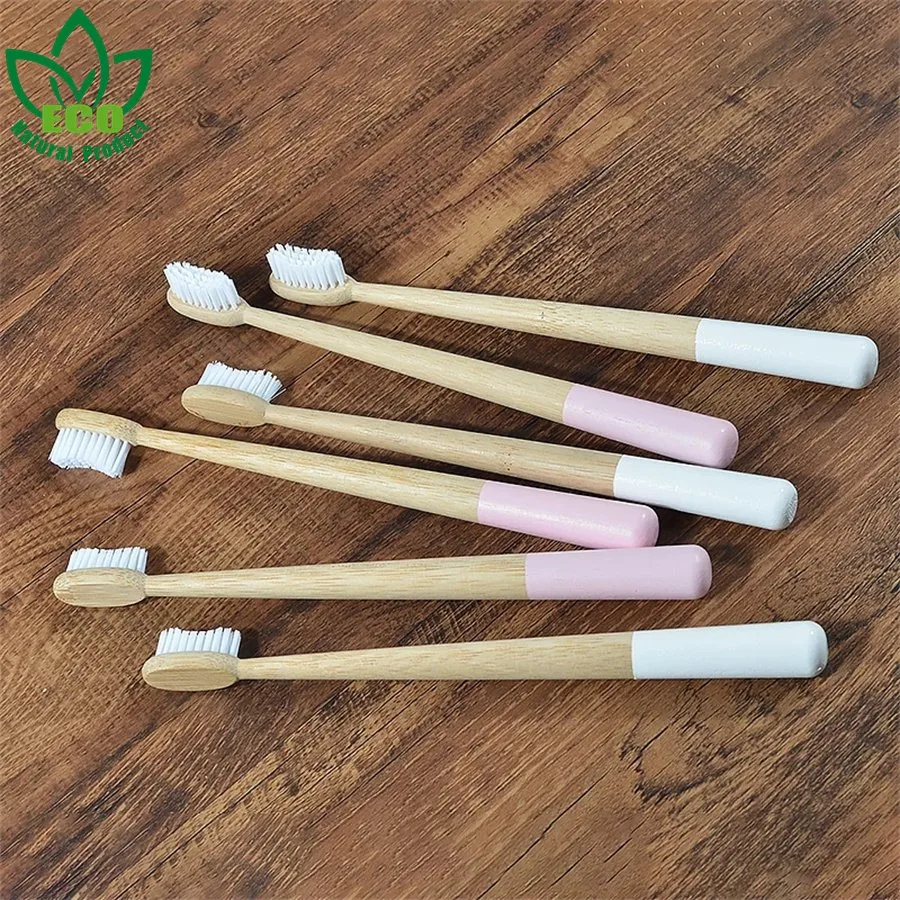 New 5-Pack Bristles Toothbrush Eco Friendly Oral Care Ecologico Biodegradable Toothbrush