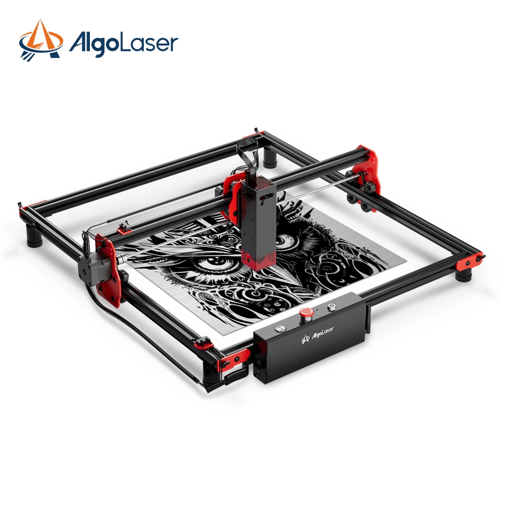 Kit DIY ALgolaser 10W Mini logotipo plástico portátil Engraving UV Máquina de marcação a laser