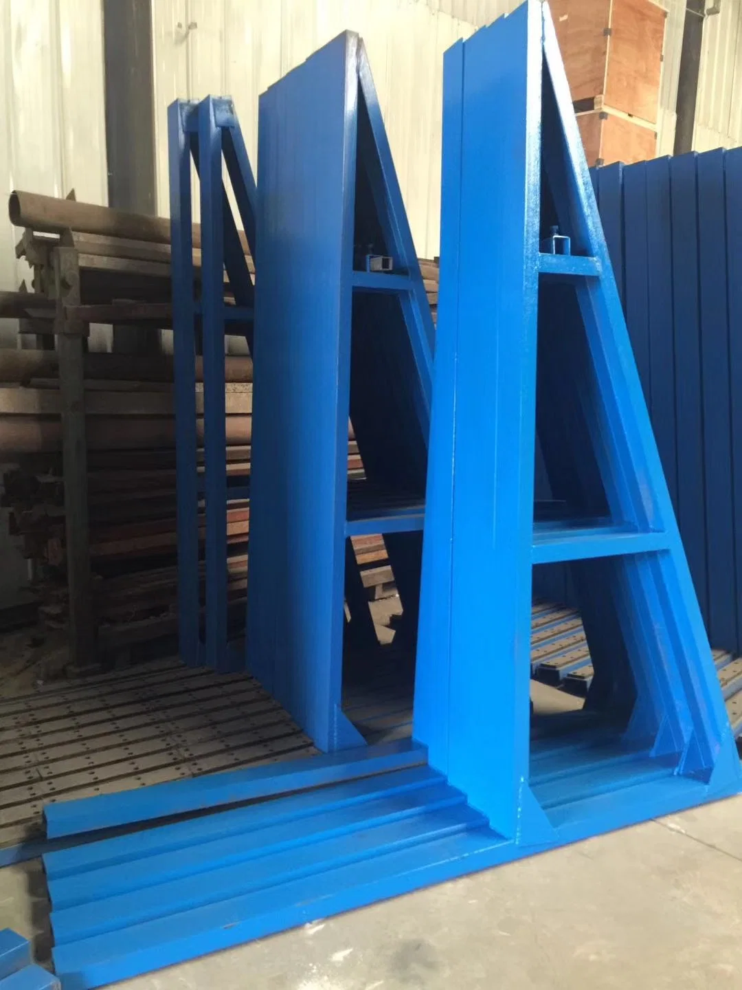 Al Type Glass Storage Rack for Sheet Glass Warehouse Storage