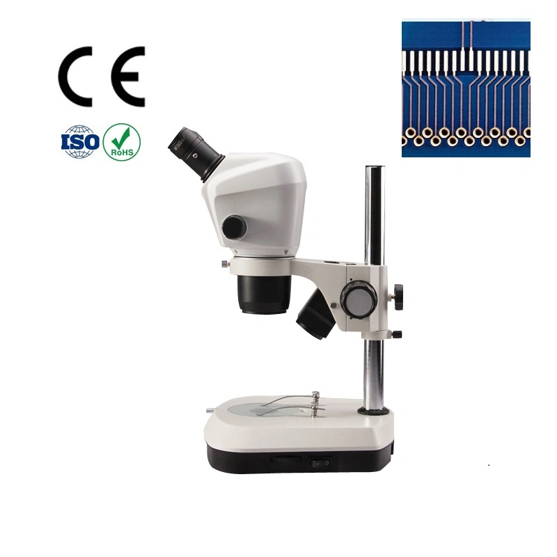 Binocular Stereo Zoom Microscope for 4X-300X (with options)