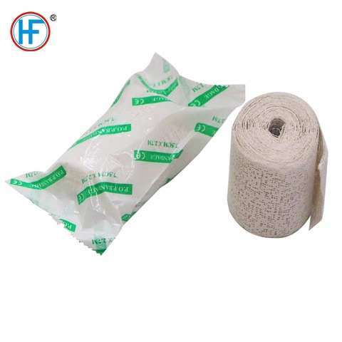 Mdr CE 7.5cmx3m Hf F-1 Hengfeng OEM Hardening Process Fast Firet Aid Plaster of Paris Bandage