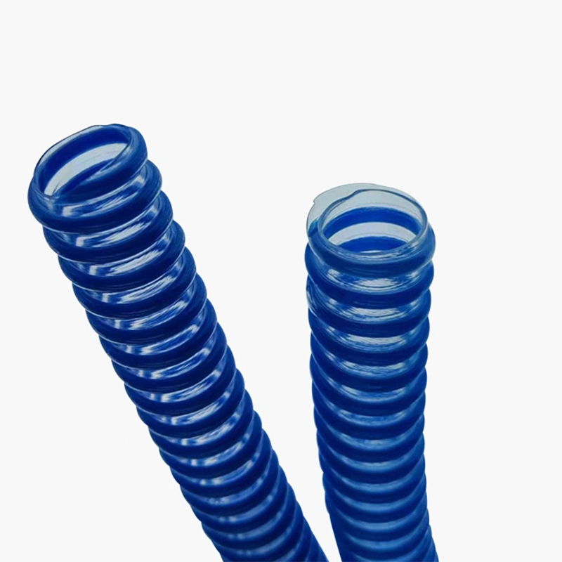 PVC Suction Hose Flexible PVC Spiral Helix Suction Water Reinforced Pipe