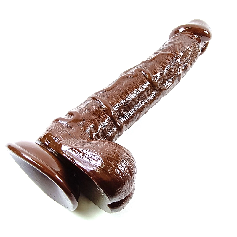 Huge Sex Products Couple Female Toys Adult Sex Toys Realistic Soft Rubber Penis Silicone Dildos