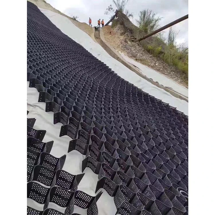 HDPE Geocell Load Support Soft Subgrade Ground Gravel Stabilization