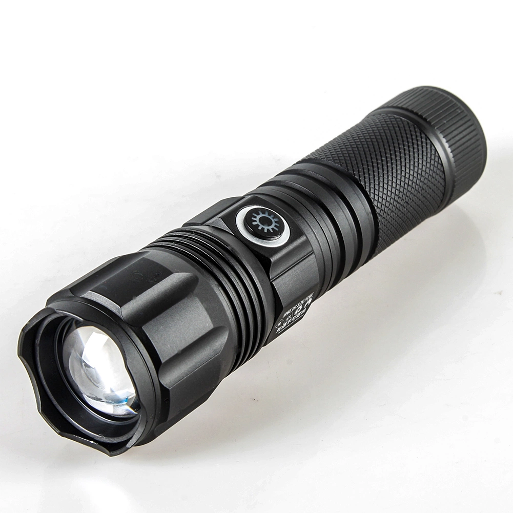 Yichen USB wiederaufladbare LED weiße Laser-Taschenlampe für Camping Light