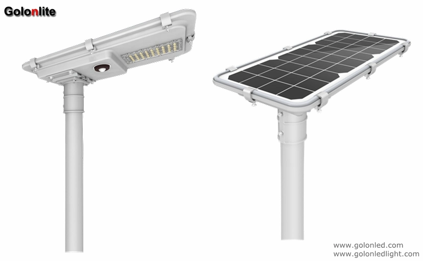 160lm/W 1280lm Integrated Solar LED Street Light Price for Retrofit Outdoor Lighting