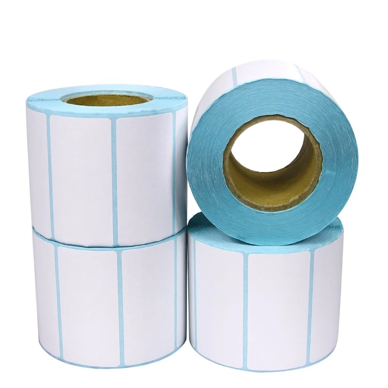 Jumbo etiqueta térmica directa de rollo de papel adhesivo