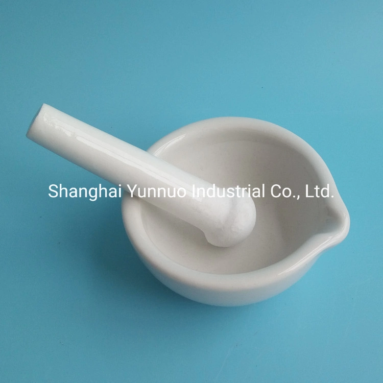 Ceramic Porcelain Mortar Pestle Sets for Laboratory