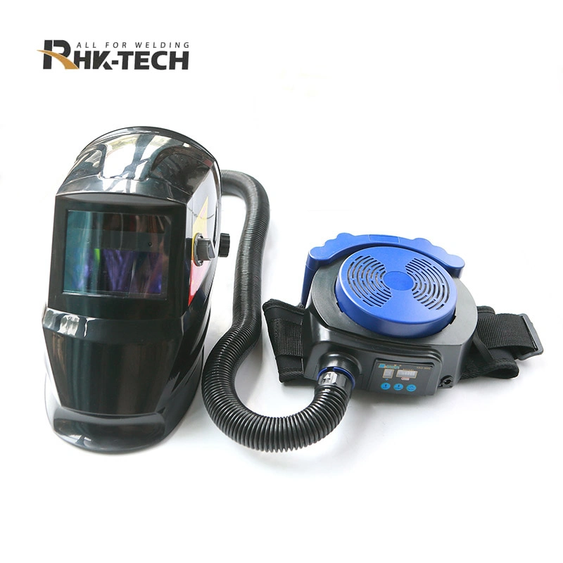 Rhk Solar Air Purifying Auto Darkening Welding Helmet with Respirator