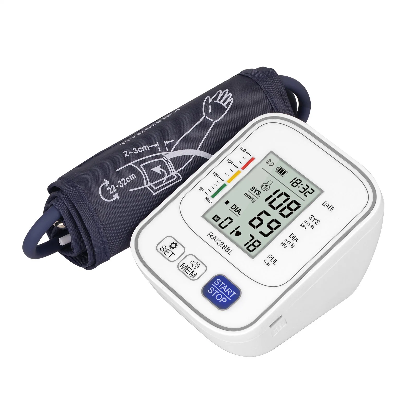 Buy Digital Arm Blood Pressure Monitor, Arm Sphygmomanometer