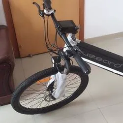 48V 350W de aleación de aluminio bicicleta eléctrica de la ciudad de la horquilla de suspensión delantera de la batería con Ebike