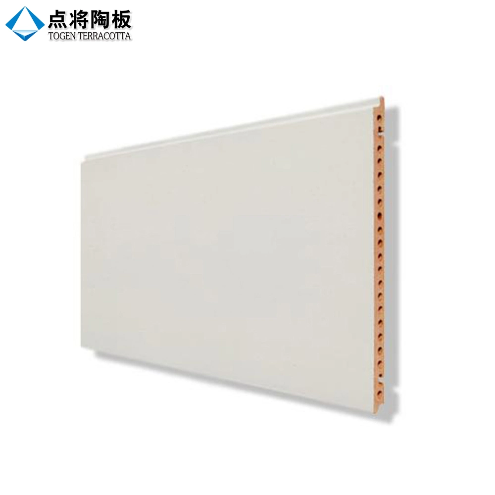 Light Grey Natural Clay Cladding Wall Terracotta Panel