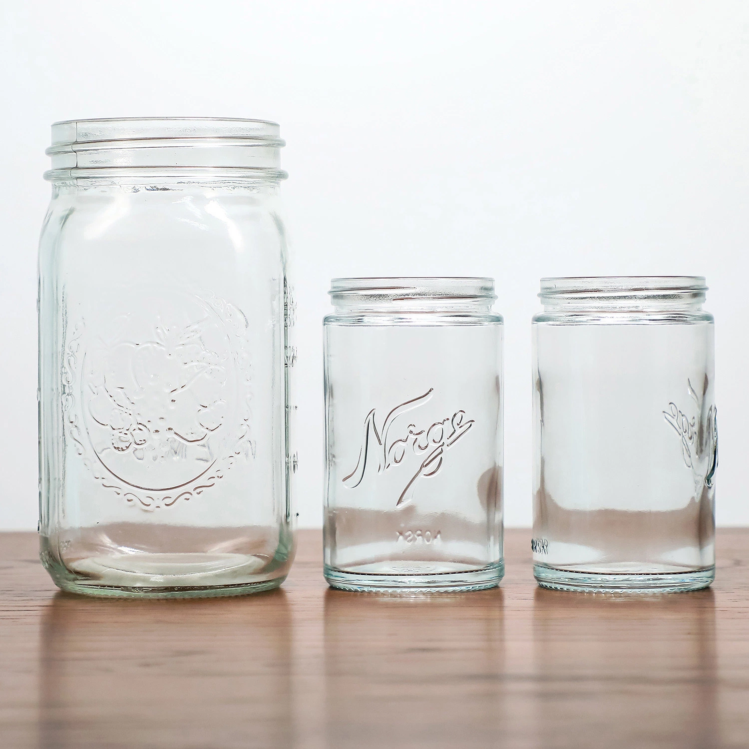 100ml / 150ml / 200ml Small Round Glass Jam Jars Glass with Lid Storage Pickles Jar/Glass Pickles Jars