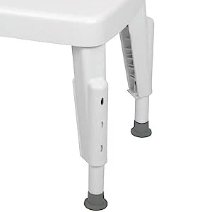 Tool-Free Universal Transfer Bench for Bathtubs & Showers