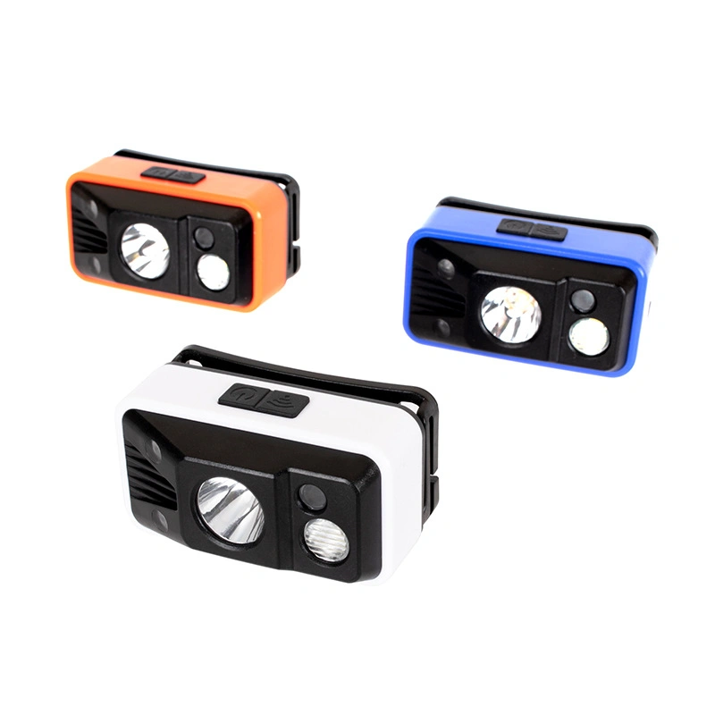 Brightenlux 60 Degree Adjustable Rechargeable Sensor Plastic ABS Laser Headlamp Torch