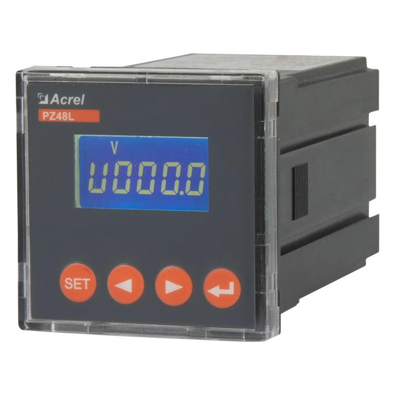 Acrel Pz48L-AV AC Voltage Single Phase Programmable Meter with LCD Display