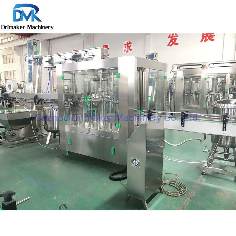 Automatic Bottle Beverage Juice Carbonated Drink Soda Soft Drink Water Mineral Pure Liquid Filling Bottling Machine