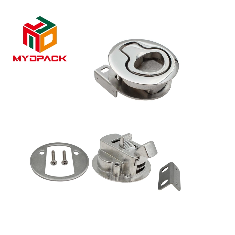 Deck Cover Door Lock RV Door Lock Stainless Steel Floor Lock Ship Yacht Embedded Floor Buckle