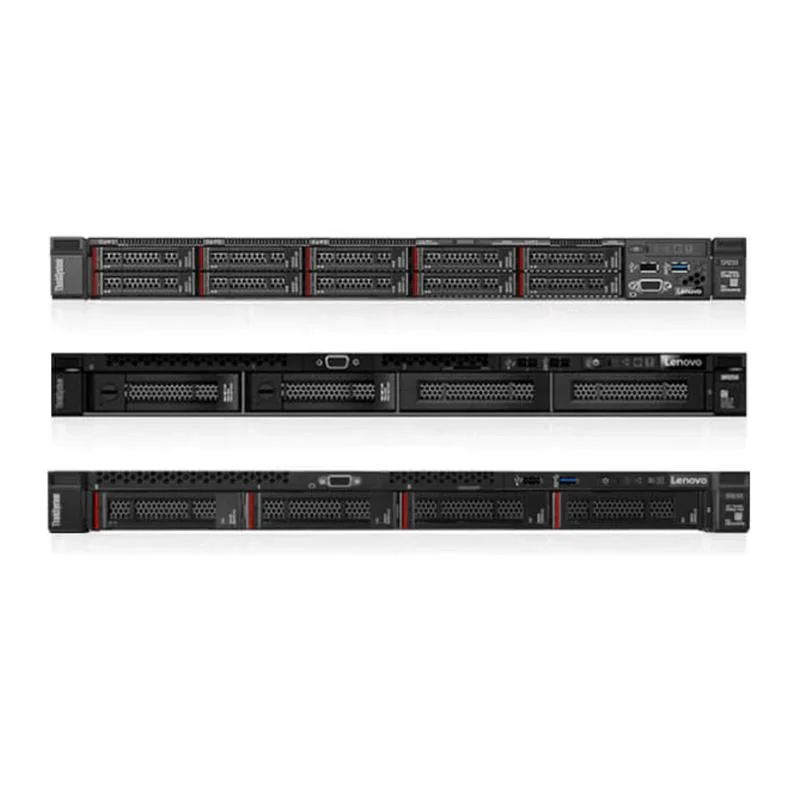 Lenovo. SR250 1U خادم مخصص/Intel G5400 وحدة معالجة مركزية/ذاكرة وصول عشوائي (RAM) 32 جم/بطاقة شبكة 2×1 جيجابايت/Dpu