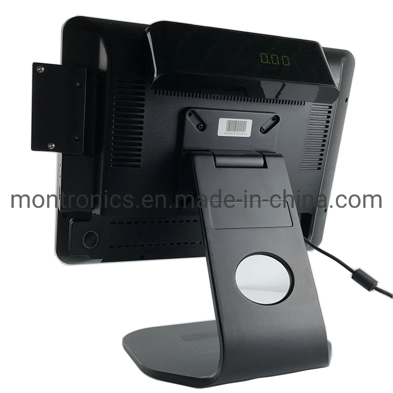 19 Inch POS System Portable Card Swiping All-in-One Machine 80mm Thermal Printer