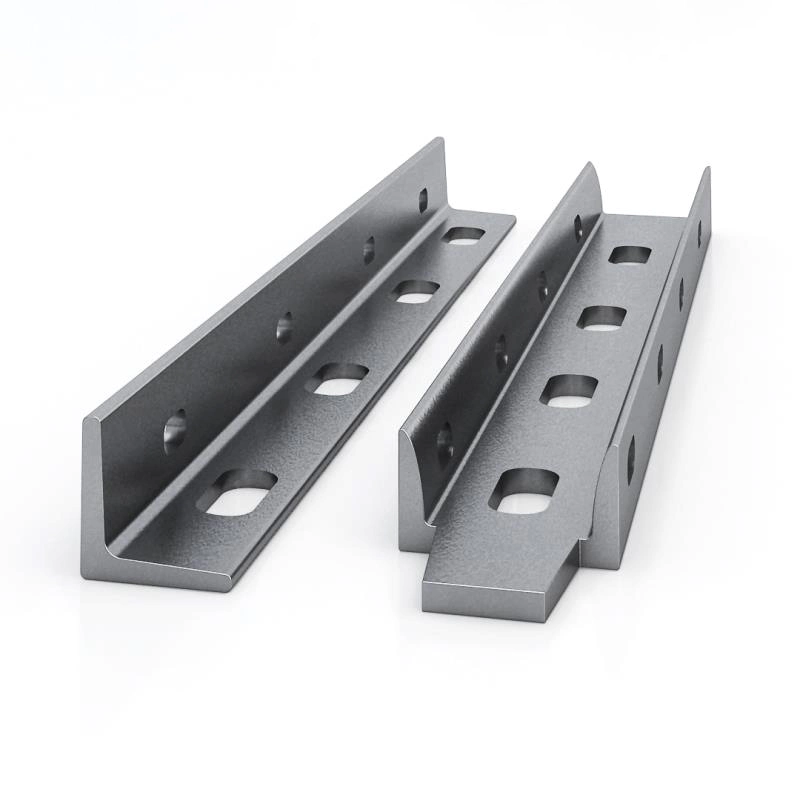 Stamped Sheet Metal Brackets for Supporting Various Equipment Types