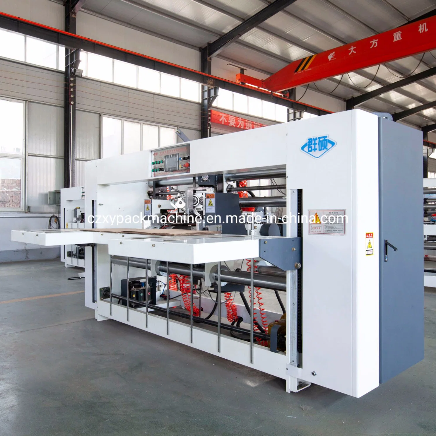 Semi-Automatic Double Head Corrugated Box Stapling Machinery