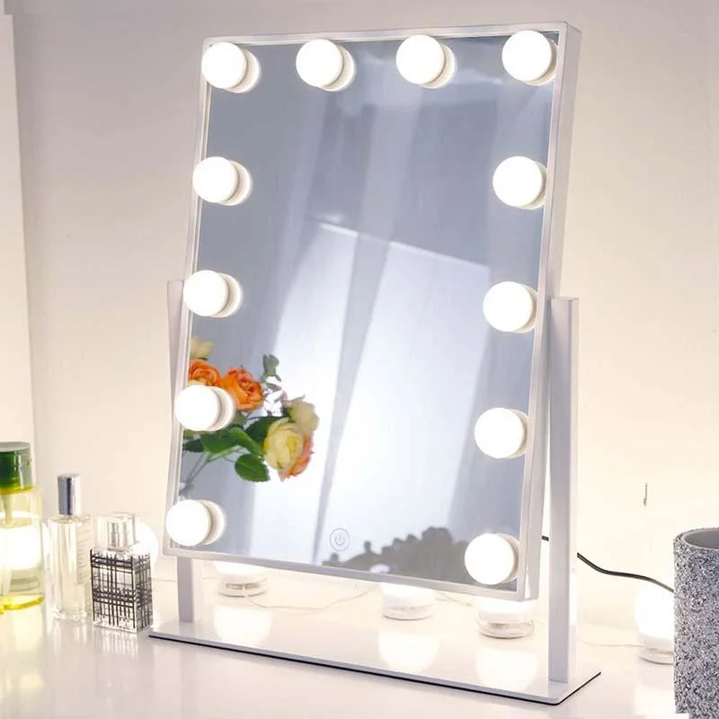 Ordinateur de bureau LED Beauté miroir de maquillage pour les cosmétiques