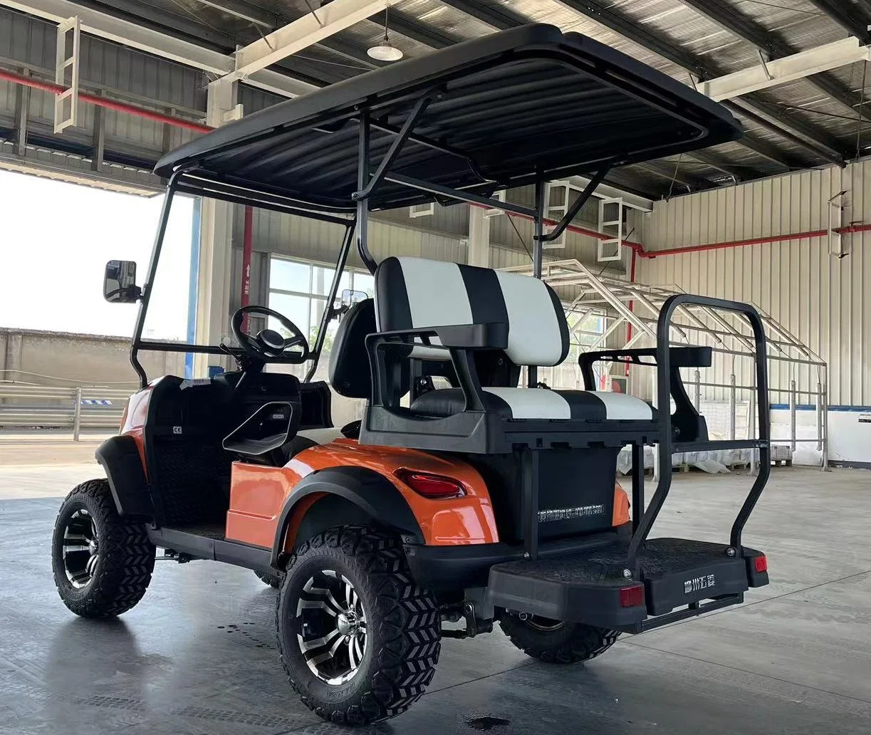 New Model 4 Seater Electric Golf Car Global Sale Lifted Golf Car