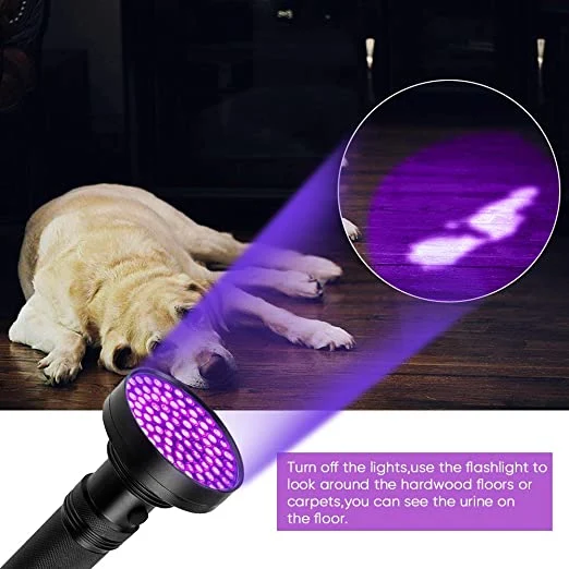 UV Torch for Pet Urine Detector Dry Stain Bug Custom UV Flashlight