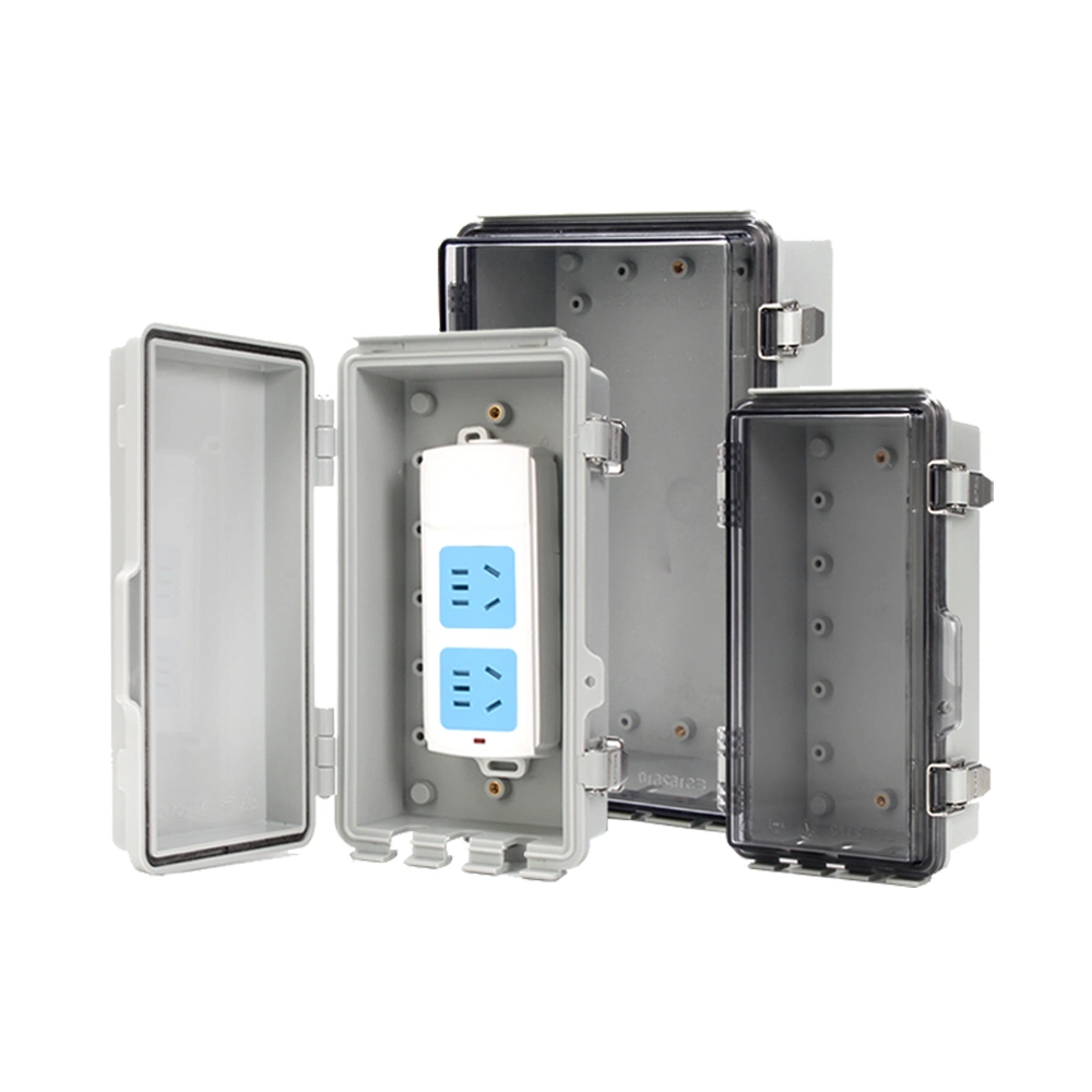 Phltd Outdoor ABS PC Plastic Wall-Mount Electronic Housing IP65-IP66 Junction Box Waterproof CCTV Passbox