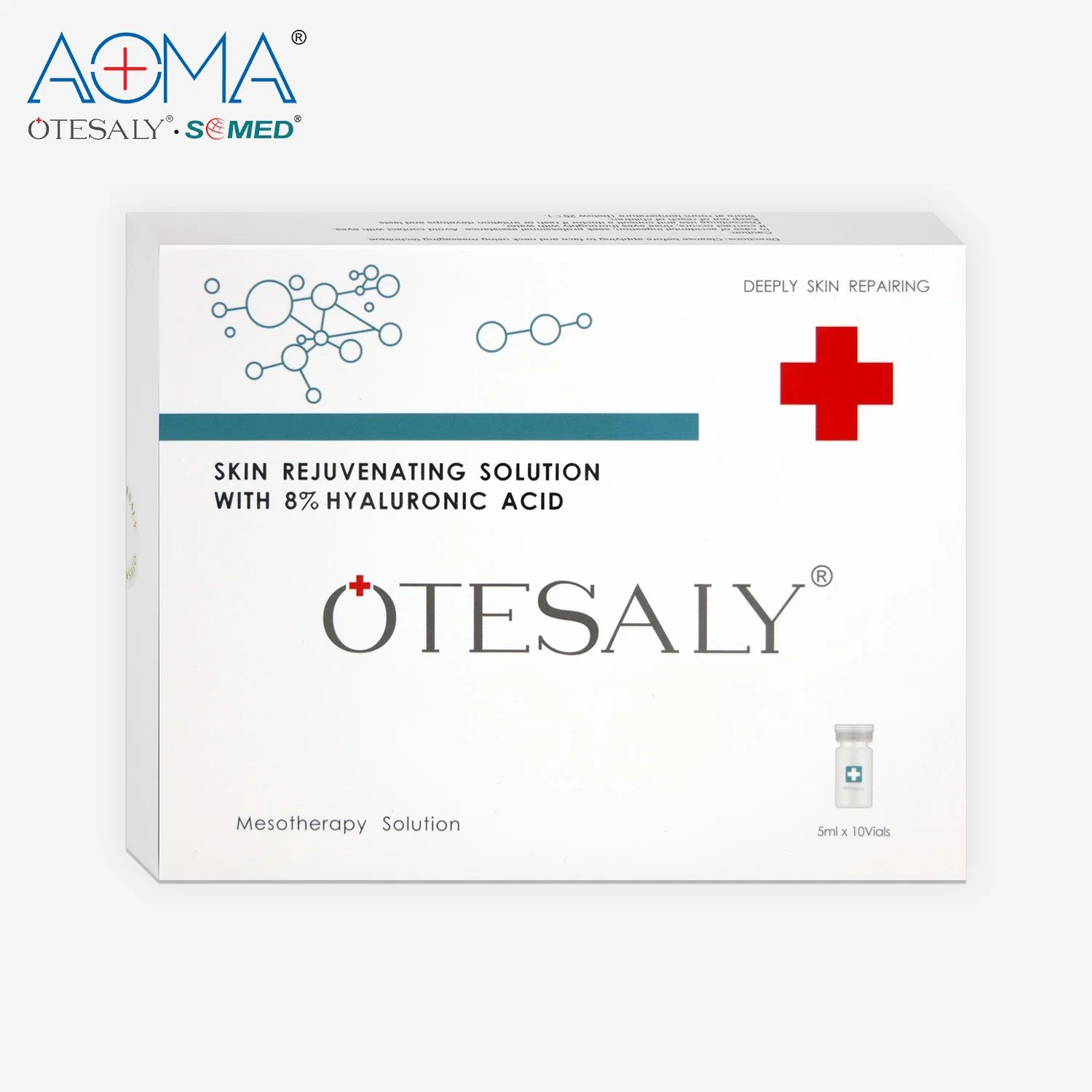 CE Approved Safe Otesaly 8% Ha Mesotherapy Solution Fade Acne Scars Serum Mesotherapy Cocktail Microneedling Products Otesaly Price